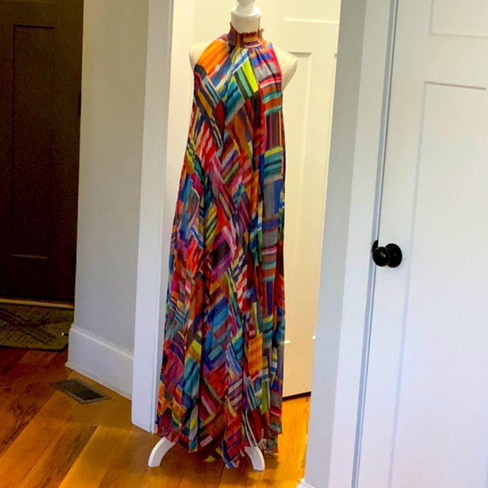 XS Ranna Gill halter Maxi Dress from Anthropologie